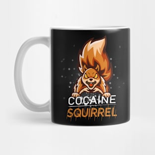 Cocaine Squirrel Mug